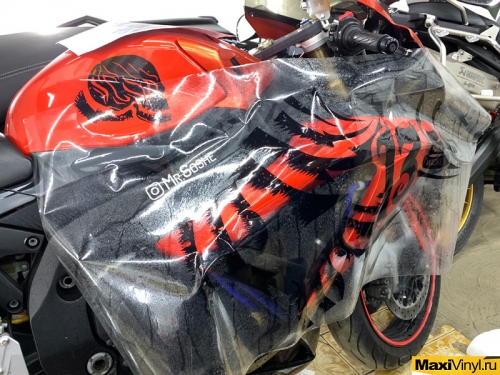 Винилография на мотоцикл Suzuki GSX-R K7 600